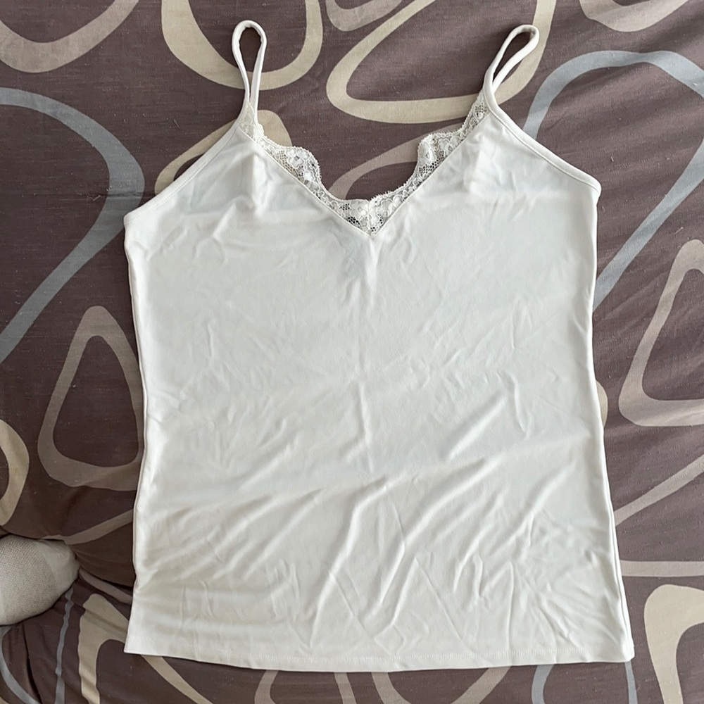 Women’s cami INC International Concept - loose fitting, long, top. Size Large.